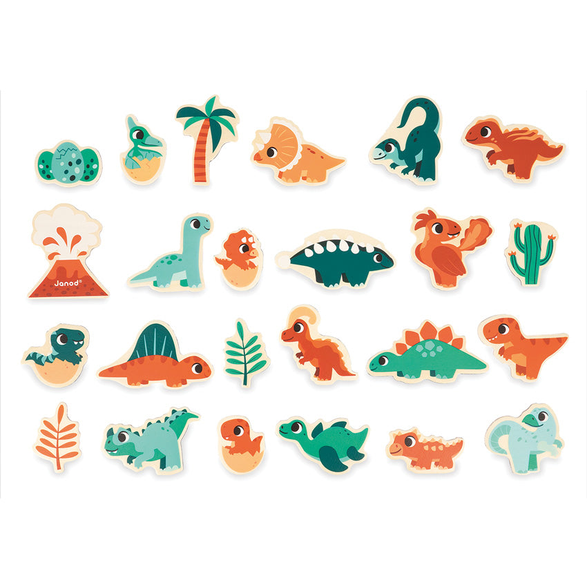 Janod Wooden Magnets - 24 Pcs Janod Magnet Toys at Little Earth Nest Eco Shop Geelong Online Store Australia