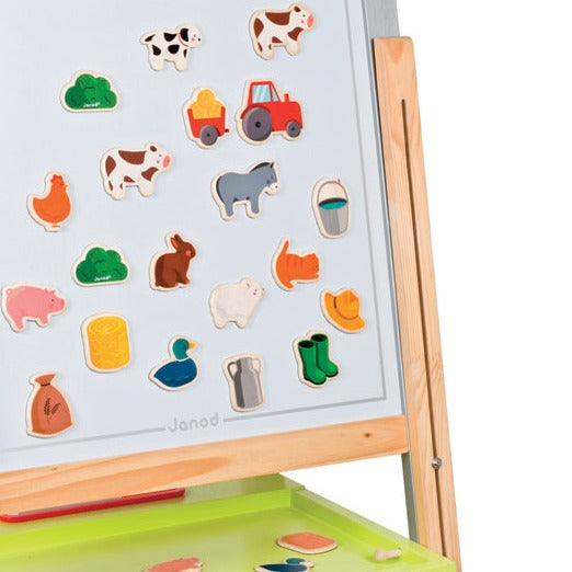 Janod Wooden Magnets - 24 Pcs Janod Magnet Toys at Little Earth Nest Eco Shop Geelong Online Store Australia