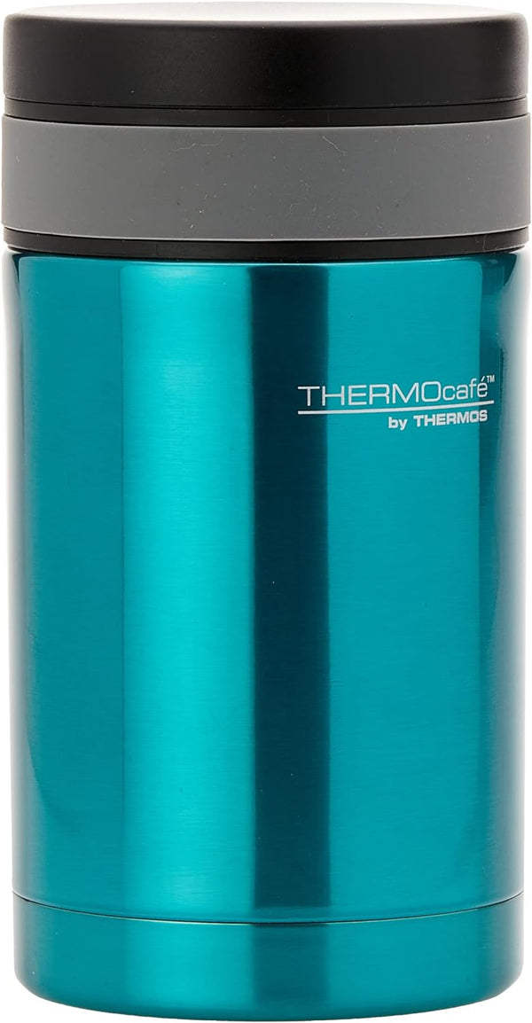Thermocafe by Thermos 500ml Teal Insulated Food Jar Little Earth Nest Food Storage Containers at Little Earth Nest Eco Shop Geelong Online Store Australia