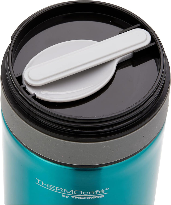 Thermocafe by Thermos 500ml Teal Insulated Food Jar Little Earth Nest Food Storage Containers at Little Earth Nest Eco Shop Geelong Online Store Australia