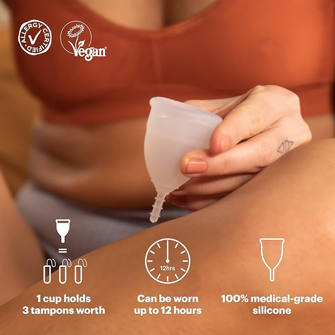 OrganiCup Reusable Menstrual Cup OrganiCup Menstrual Cups at Little Earth Nest Eco Shop Geelong Online Store Australia