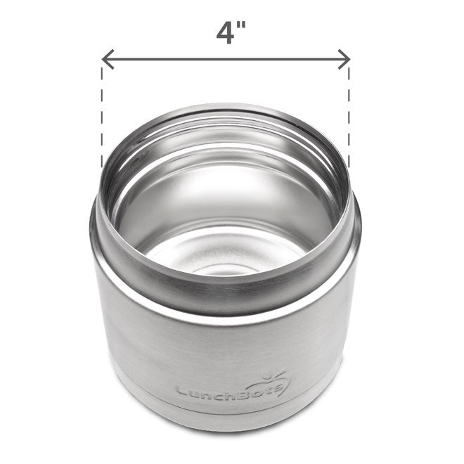 Lunchbots Wide Stainless Steel Insulated Food Container 470mls Lunchbots at Little Earth Nest Eco Shop Geelong Online Store Australia