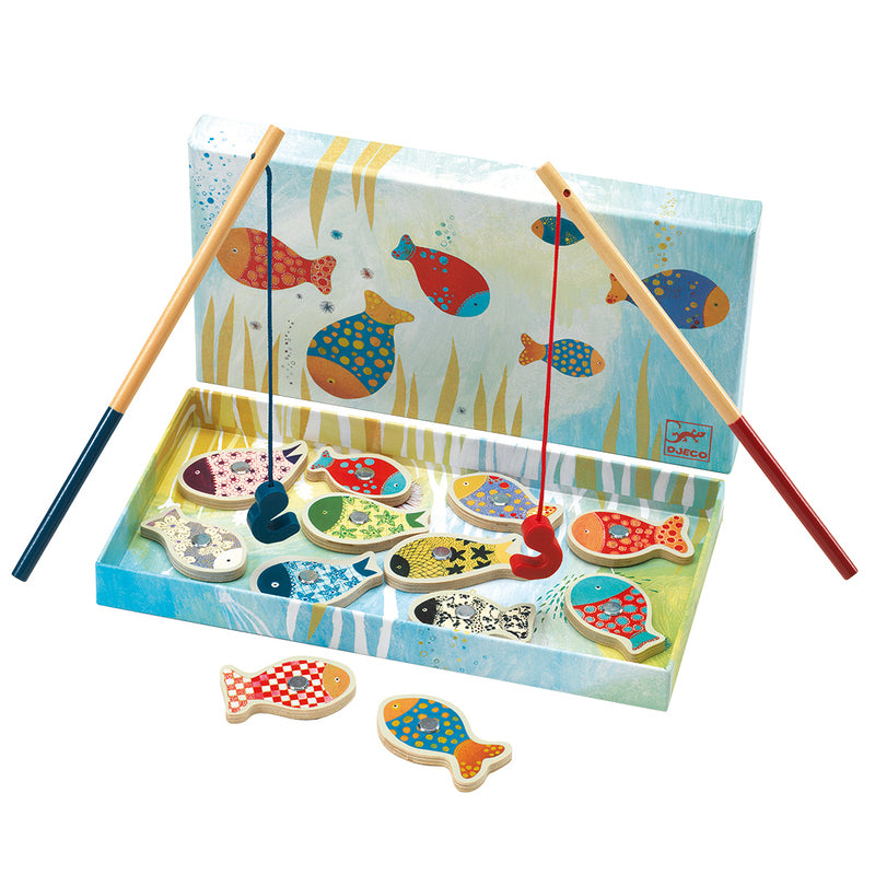 Djeco Magnetics Fishing Set Djeco Activity Toys at Little Earth Nest Eco Shop Geelong Online Store Australia