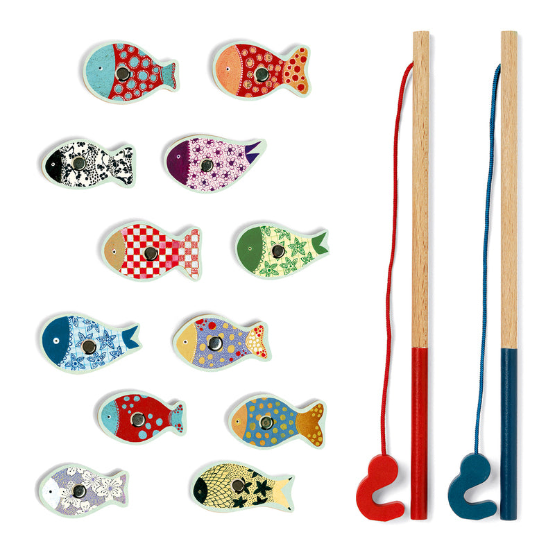 Djeco Magnetics Fishing Set Djeco Activity Toys Dream at Little Earth Nest Eco Shop Geelong Online Store Australia