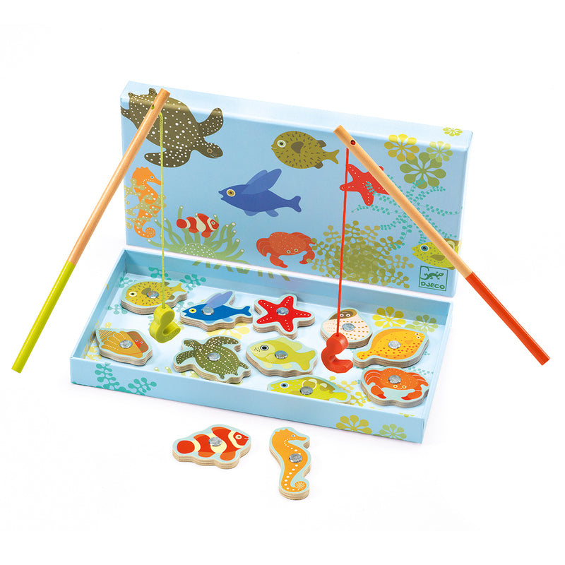 Djeco Magnetics Fishing Set Djeco Activity Toys at Little Earth Nest Eco Shop Geelong Online Store Australia