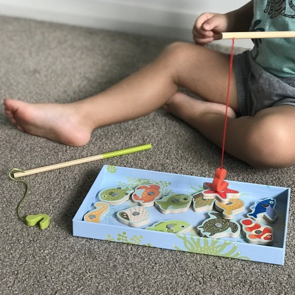 Djeco Magnetics Fishing Set Djeco Activity Toys at Little Earth Nest Eco Shop Geelong Online Store Australia