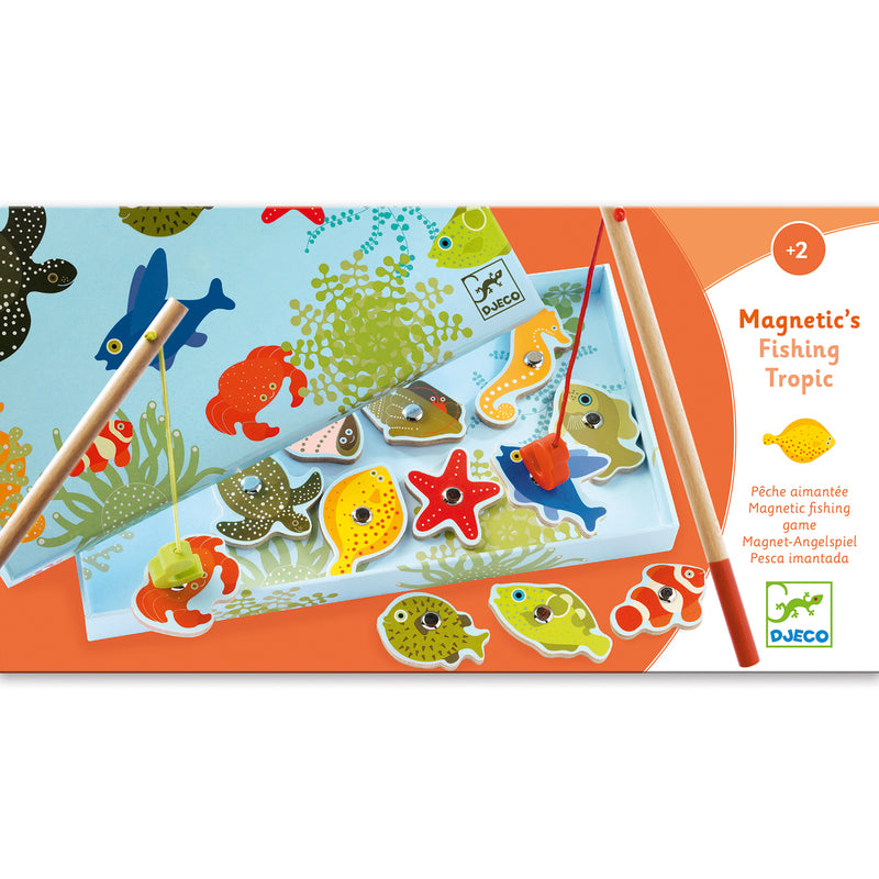 Djeco Magnetics Fishing Set Djeco Activity Toys at Little Earth Nest Eco Shop Geelong Online Store Australia