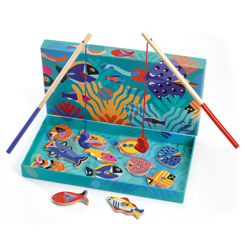 Djeco Magnetics Fishing Set Djeco Activity Toys at Little Earth Nest Eco Shop Geelong Online Store Australia