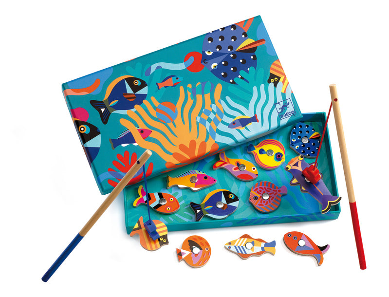 Djeco Magnetics Fishing Set Djeco Activity Toys at Little Earth Nest Eco Shop Geelong Online Store Australia