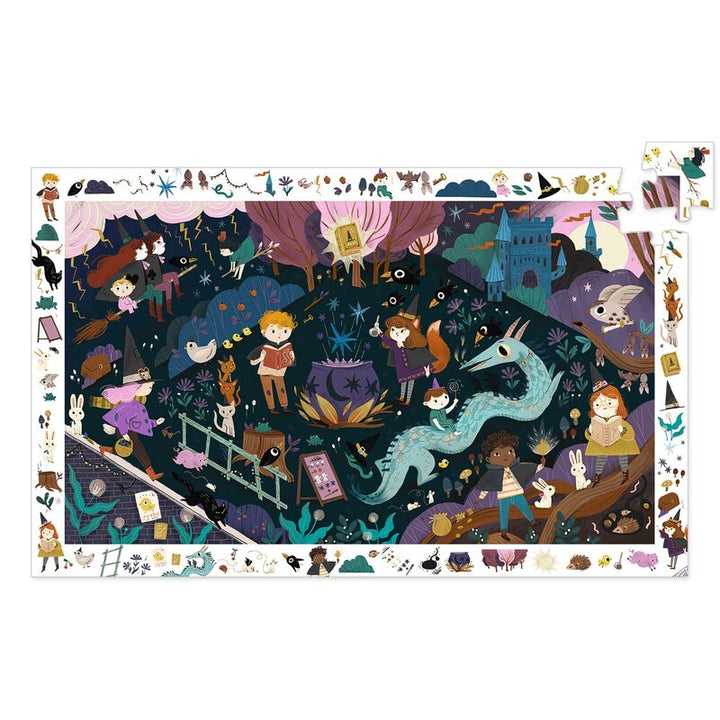 Djeco Sorcerers Apprentices 54pc Observation Puzzle Djeco Puzzles at Little Earth Nest Eco Shop Djeco Sorcerers Apprentices 54pc Observation Puzzle Geelong Online Store Australia