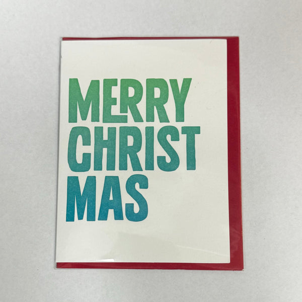 Merry Christmas Card Paper Elephant Greeting & Note Cards at Little Earth Nest Eco Shop Geelong Online Store Australia