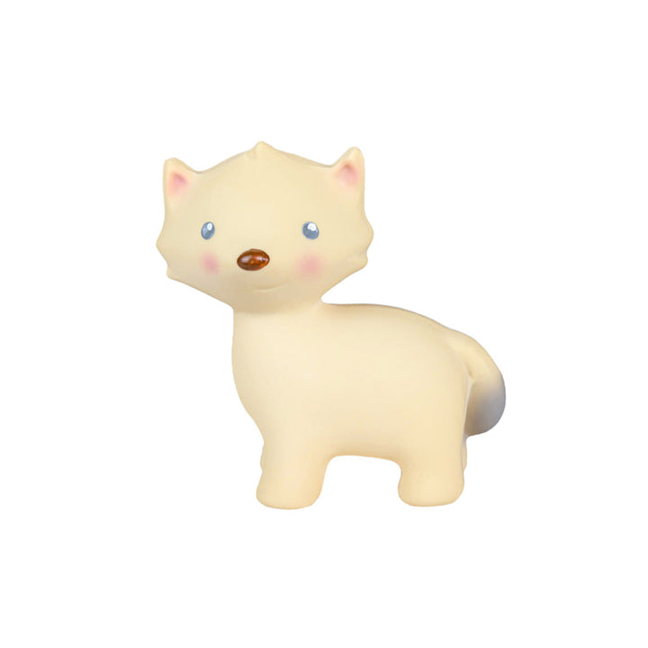 Tikiri Arctic Fox Teether Toy Tikiri Dummies and Teethers at Little Earth Nest Eco Shop Geelong Online Store Australia