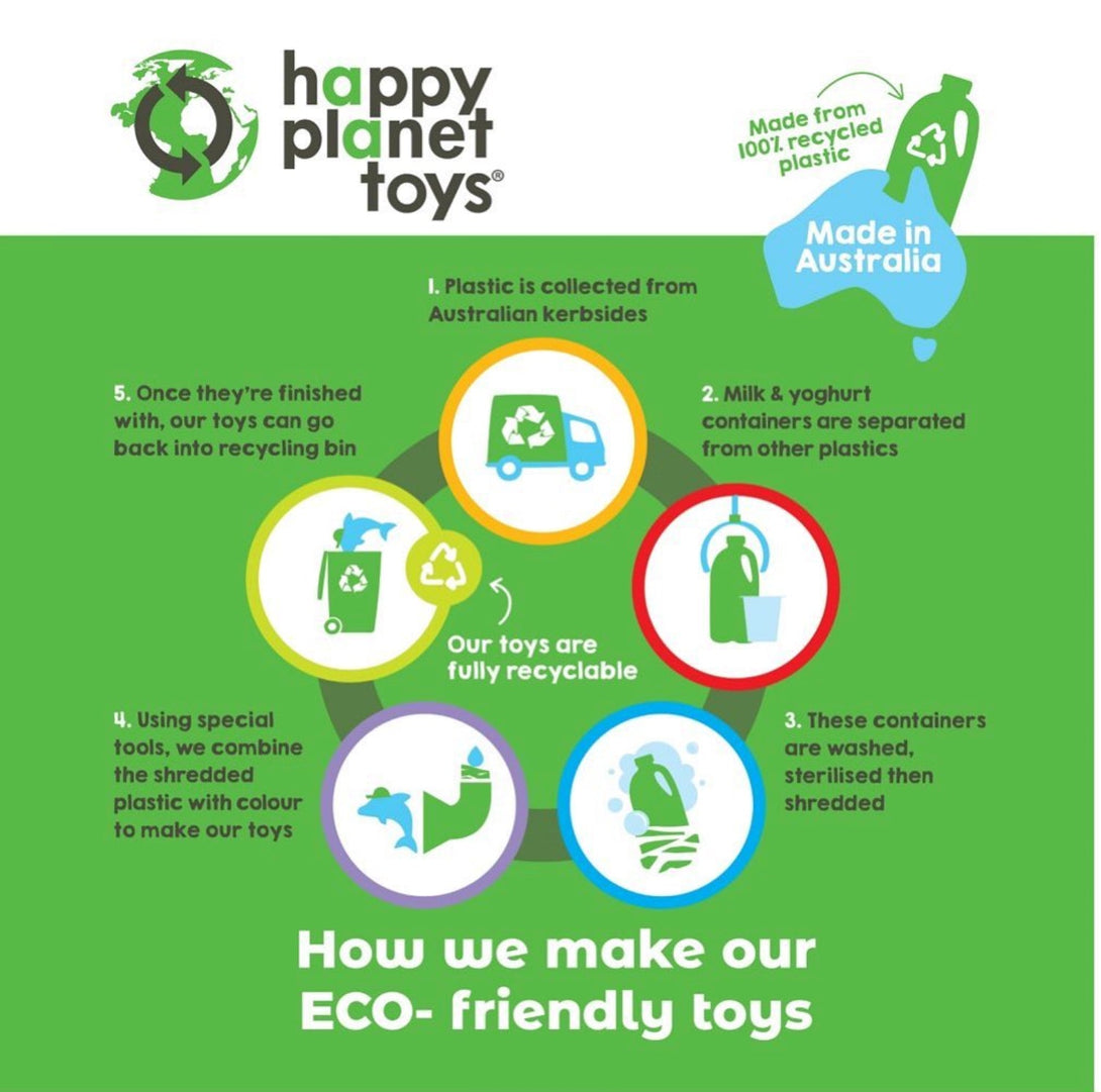 Happy Planet Toys Reef Rescue Crew Happy Planet Toys Bath Toys at Little Earth Nest Eco Shop Geelong Online Store Australia