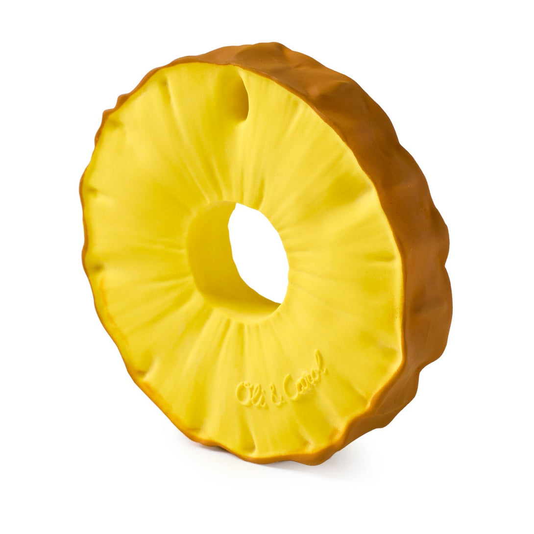 Pineapple Teether Toy by Oli and Carol Oli and Carol Dummies and Teethers at Little Earth Nest Eco Shop Geelong Online Store Australia