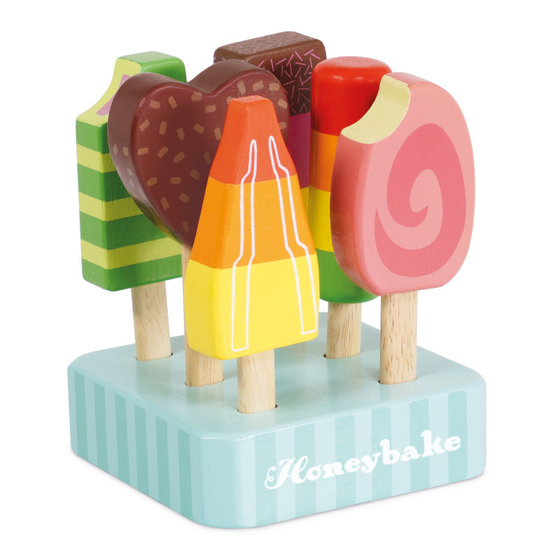 Le Toy Van Ice Lollies Icy Poles Le Toy Van Toy Kitchens & Play Food at Little Earth Nest Eco Shop Geelong Online Store Australia