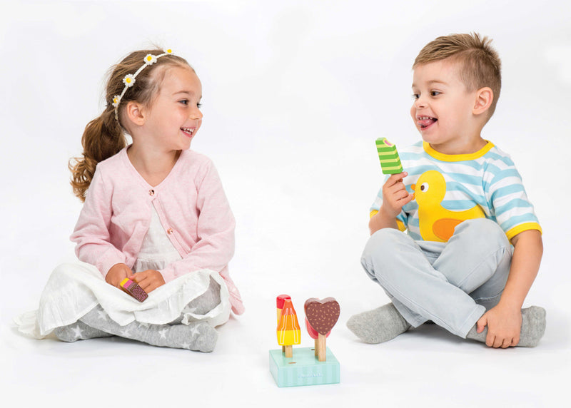 Le Toy Van Ice Lollies Icy Poles Le Toy Van Toy Kitchens & Play Food at Little Earth Nest Eco Shop Geelong Online Store Australia