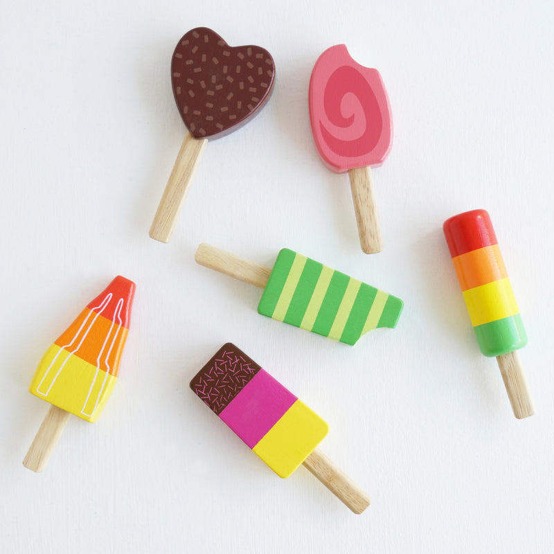 Le Toy Van Ice Lollies Icy Poles Le Toy Van Toy Kitchens & Play Food at Little Earth Nest Eco Shop Geelong Online Store Australia