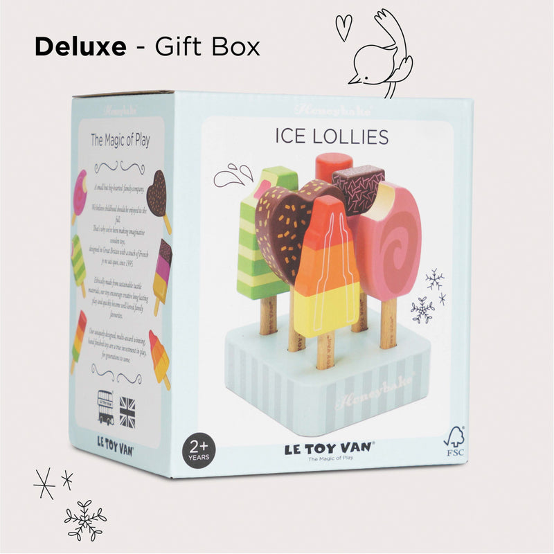 Le Toy Van Ice Lollies Icy Poles Le Toy Van Toy Kitchens & Play Food at Little Earth Nest Eco Shop Geelong Online Store Australia