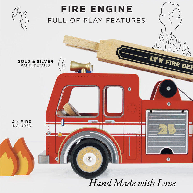 Le toy best sale van fire engine