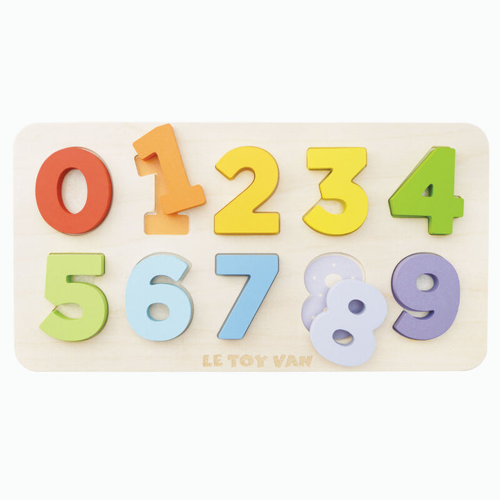 Le Toy Van Petilou Learn to Count Puzzle Le Toy Van Toys at Little Earth Nest Eco Shop Geelong Online Store Australia