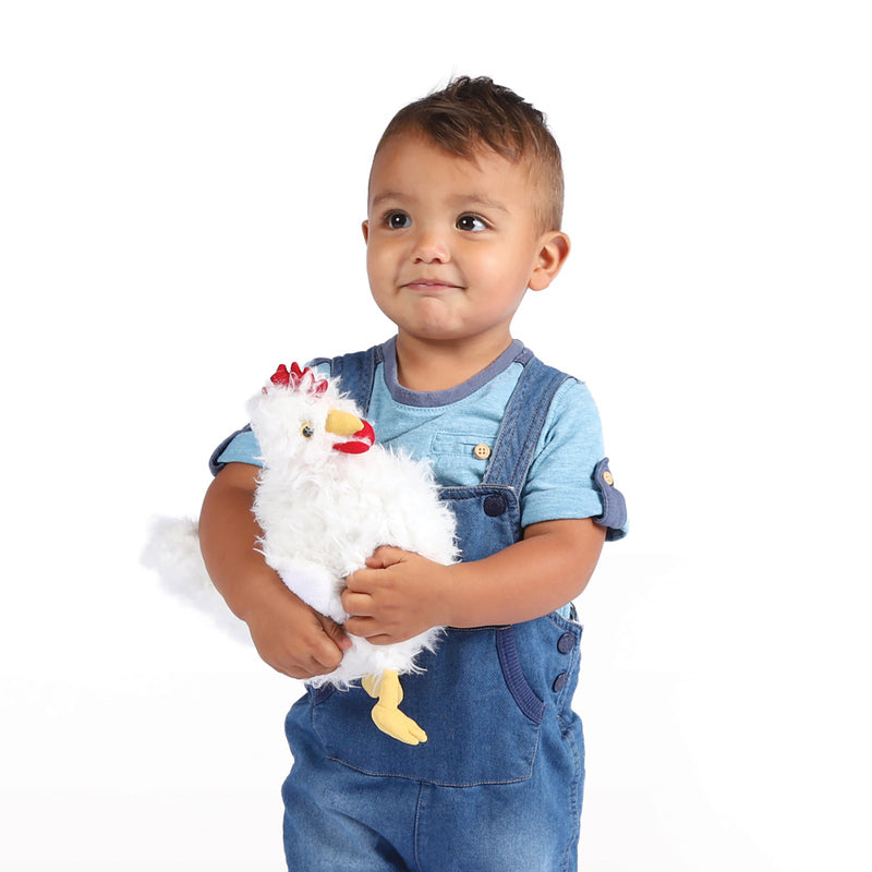 Chicken Plush Toy Manhattan Toy Soft Toys at Little Earth Nest Eco Shop Geelong Online Store Australia