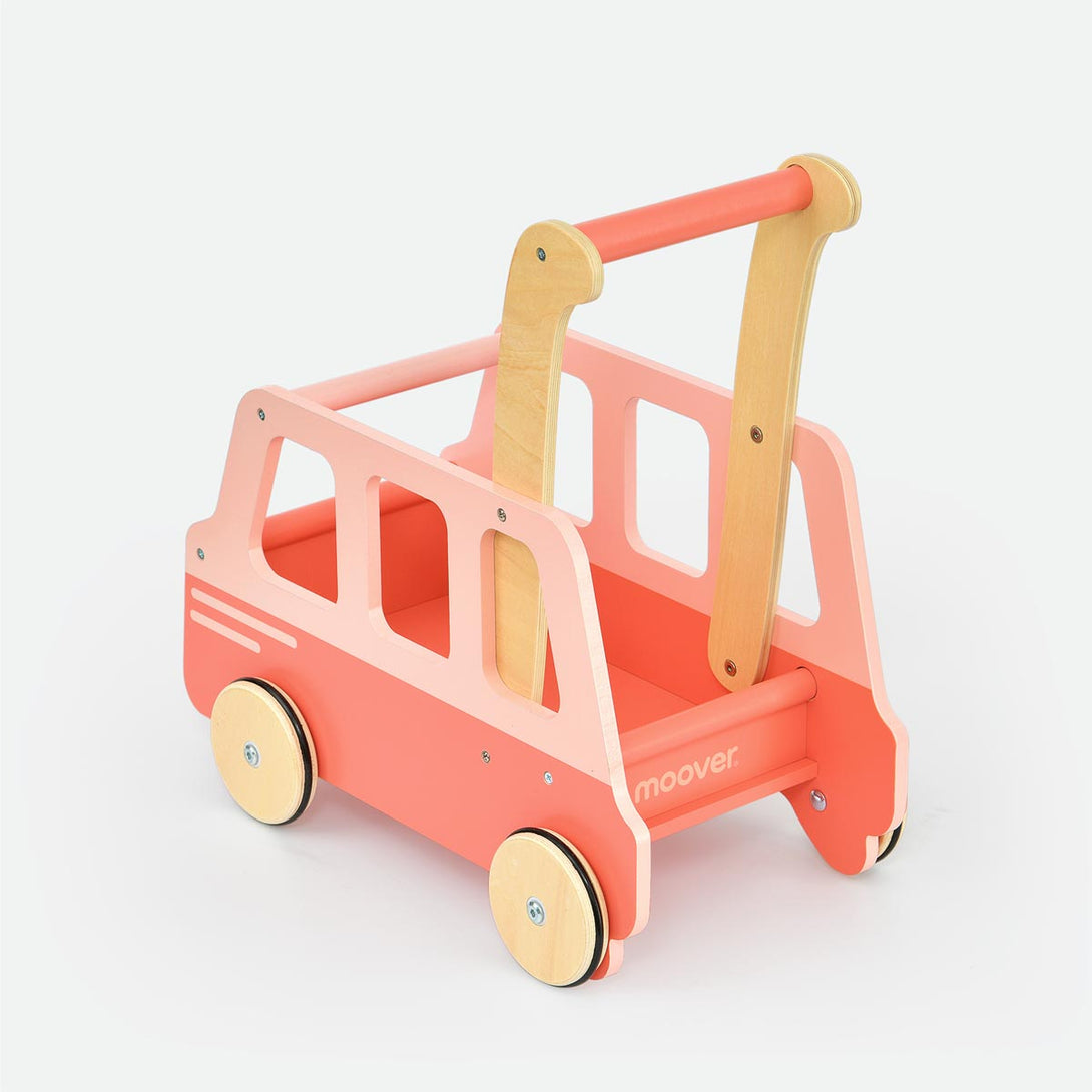 Moover Line Yellow Bus Walker Moover Toys Baby Walkers and Entertainers at Little Earth Nest Eco Shop Geelong Online Store Australia