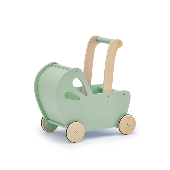 Moover Essentials Dolls Pram Moover Toys Dolls, Playsets & Toy Figures Green at Little Earth Nest Eco Shop Moover Line Dolls Pram Essentials Geelong Online Store Australia