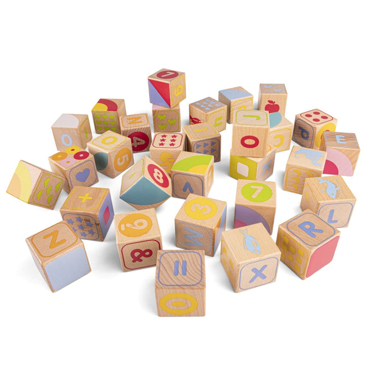 ABC Wooden Blocks New Classic Toys New Classic Toys Wooden Blocks at Little Earth Nest Eco Shop ABC Wooden Blocks New Classic Toys Geelong Online Store Australia