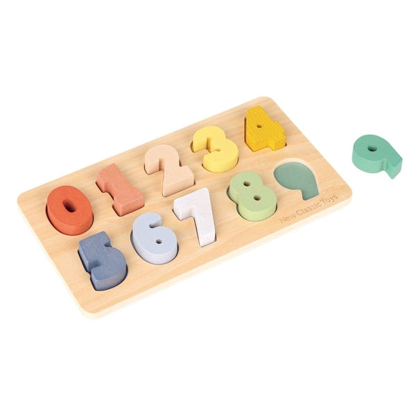 Rainbow Number Puzzle New Classic Toys New Classic Toys Puzzles at Little Earth Nest Eco Shop Rainbow Number Puzzle New Classic Toys Geelong Online Store Australia