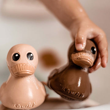 Hevea Kawan Duck Bath Toy Hevea Baby Bath Toys at Little Earth Nest Eco Shop Geelong Online Store Australia