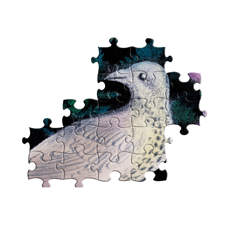 Birds in Fern 1000 Piece Puzzle by Eeboo Eeboo Puzzles at Little Earth Nest Eco Shop Geelong Online Store Australia