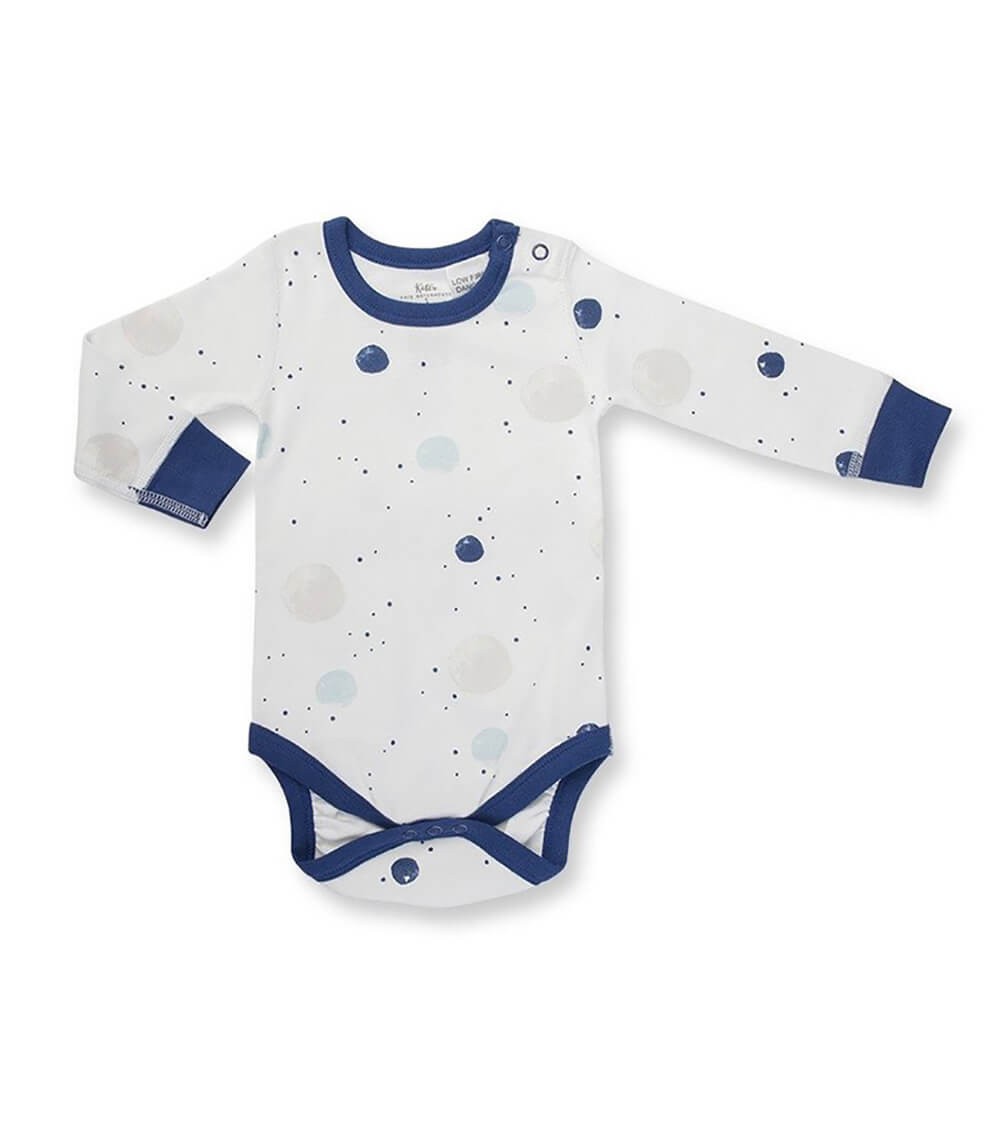 Sapling Child Jet Stream Orbit Long Sleeve Bodysuit Sapling Child Baby Clothing at Little Earth Nest Eco Shop Geelong Online Store Australia