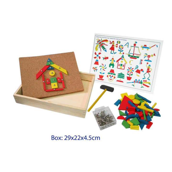 Wooden Tap Tap Set by Fun Factory Fun Factory Activity Toys at Little Earth Nest Eco Shop Geelong Online Store Australia