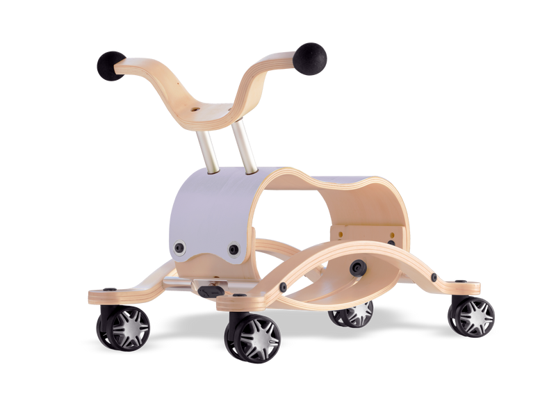 Wishbone Mini Flip Racer with Race Base Wishbone Australia Toys Lilac at Little Earth Nest Eco Shop Geelong Online Store Australia