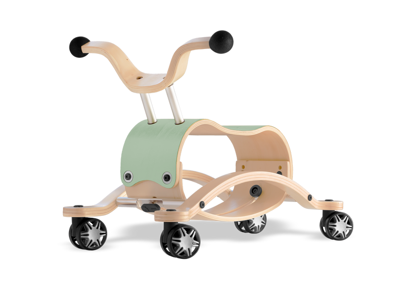 Wishbone Mini Flip Racer with Race Base Wishbone Australia Toys Mint at Little Earth Nest Eco Shop Geelong Online Store Australia