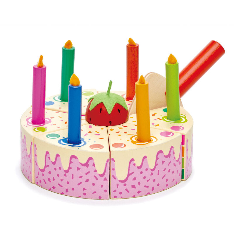 Wooden Birthday Cake – Little Olive Baby Boutique
