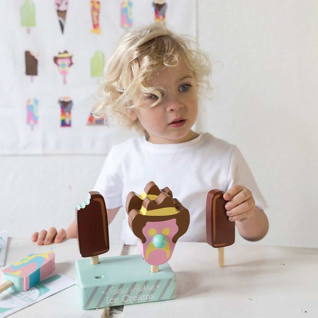 Make Me Iconic Aussie Ice Creams Make Me Iconic Pretend Play at Little Earth Nest Eco Shop Geelong Online Store Australia