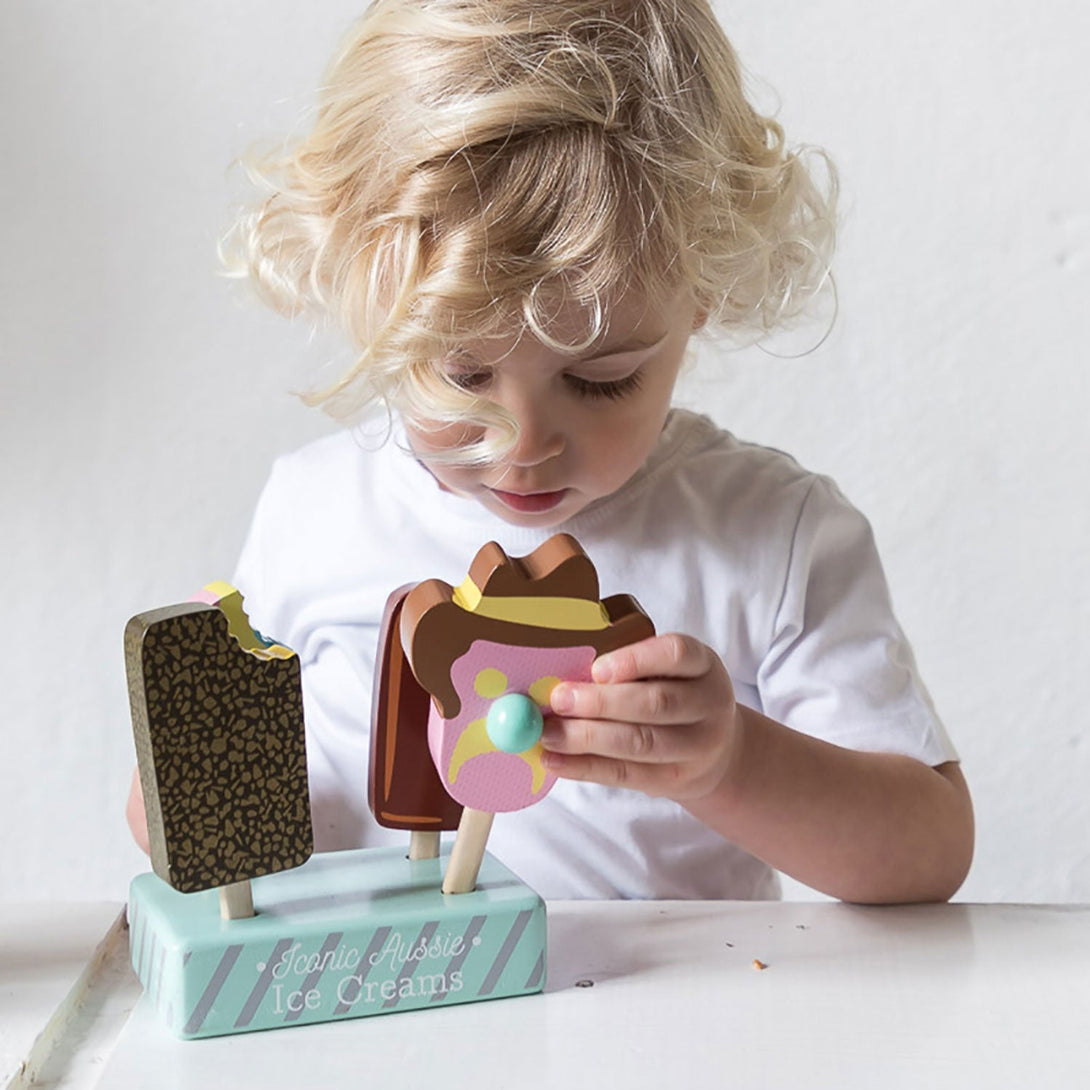 Make Me Iconic Aussie Ice Creams Make Me Iconic Pretend Play at Little Earth Nest Eco Shop Geelong Online Store Australia