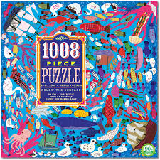 Below the Surface 1000 Piece Puzzle by Eeboo Eeboo Puzzles at Little Earth Nest Eco Shop Geelong Online Store Australia