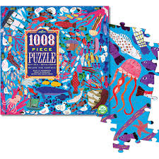 Below the Surface 1000 Piece Puzzle by Eeboo Eeboo Puzzles at Little Earth Nest Eco Shop Geelong Online Store Australia