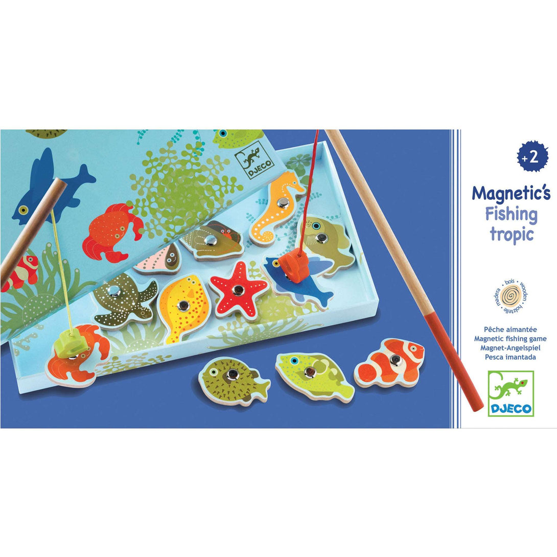 Djeco Magnetics Fishing Set Djeco Activity Toys at Little Earth Nest Eco Shop Geelong Online Store Australia