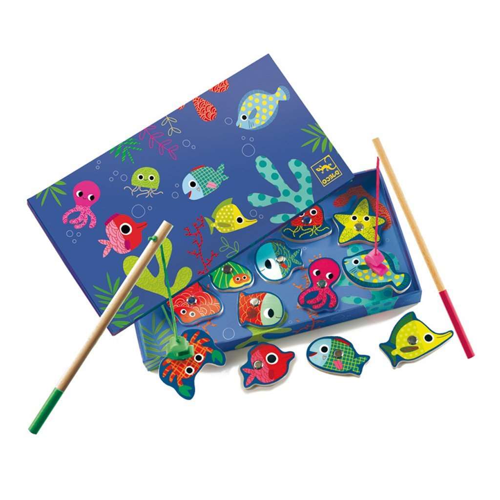 Djeco Magnetics Fishing Set Djeco Activity Toys at Little Earth Nest Eco Shop Geelong Online Store Australia