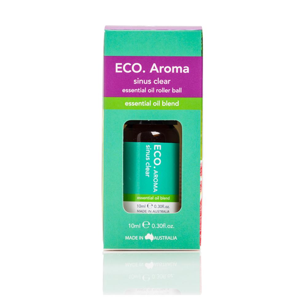 Eco Aroma Sinus Clear Rollerball Eco Aroma Essential Oils at Little Earth Nest Eco Shop Geelong Online Store Australia