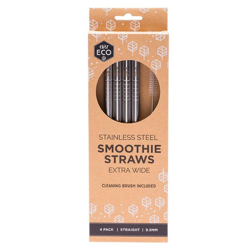 Ever Eco Wide Stainless Steel Straws Ever Eco Lifestyle at Little Earth Nest Eco Shop Geelong Online Store Australia