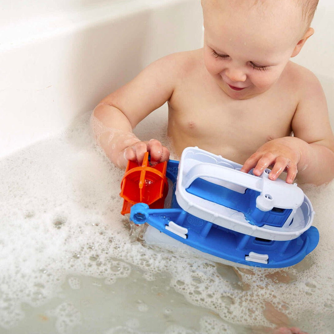 Green Toys Paddle Boat Green Toys Play Vehicles at Little Earth Nest Eco Shop Geelong Online Store Australia