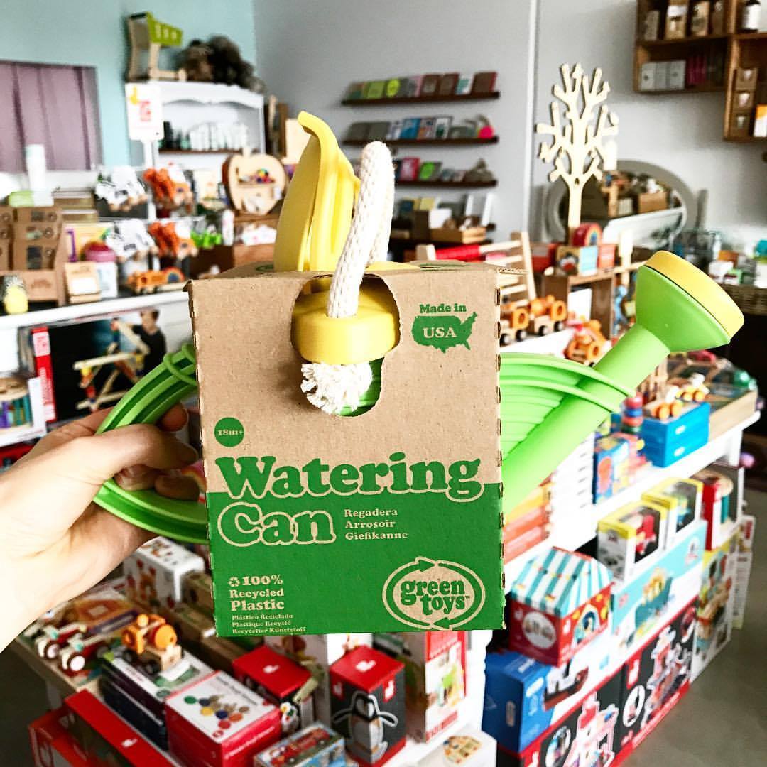 Green Toys Watering Can Green Toys Toys at Little Earth Nest Eco Shop Geelong Online Store Australia