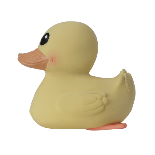 Hevea Kawan Duck Bath Toy Hevea Baby Bath Toys Yellow at Little Earth Nest Eco Shop Geelong Online Store Australia