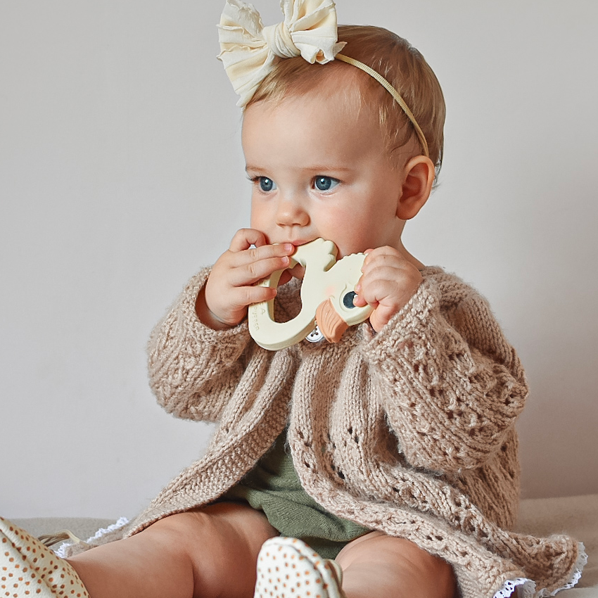 Hevea Kawan Teether Toy Hevea Baby Dummies and Teethers at Little Earth Nest Eco Shop Geelong Online Store Australia