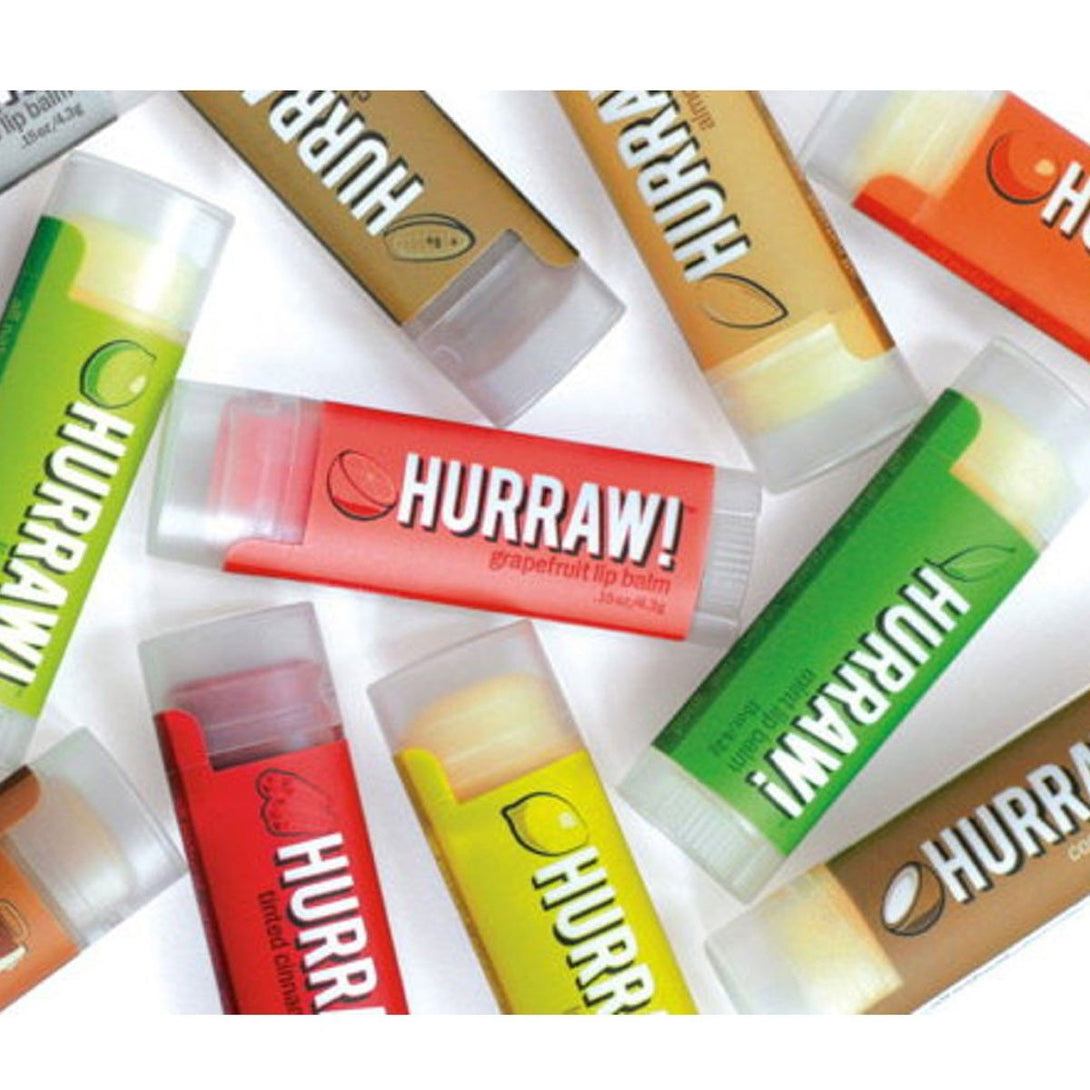 Hurraw Organic and Natural Lip Balm 4.3g Hurraw Lip Balms and Treatments at Little Earth Nest Eco Shop Geelong Online Store Australia