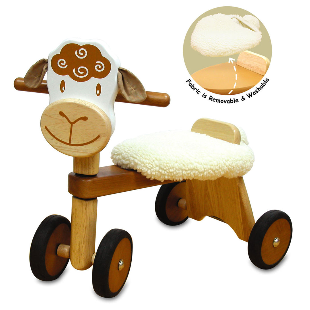 Lambie Padding Rider Ride-On Lamb Im Toy Kids Riding Vehicles at Little Earth Nest Eco Shop Geelong Online Store Australia